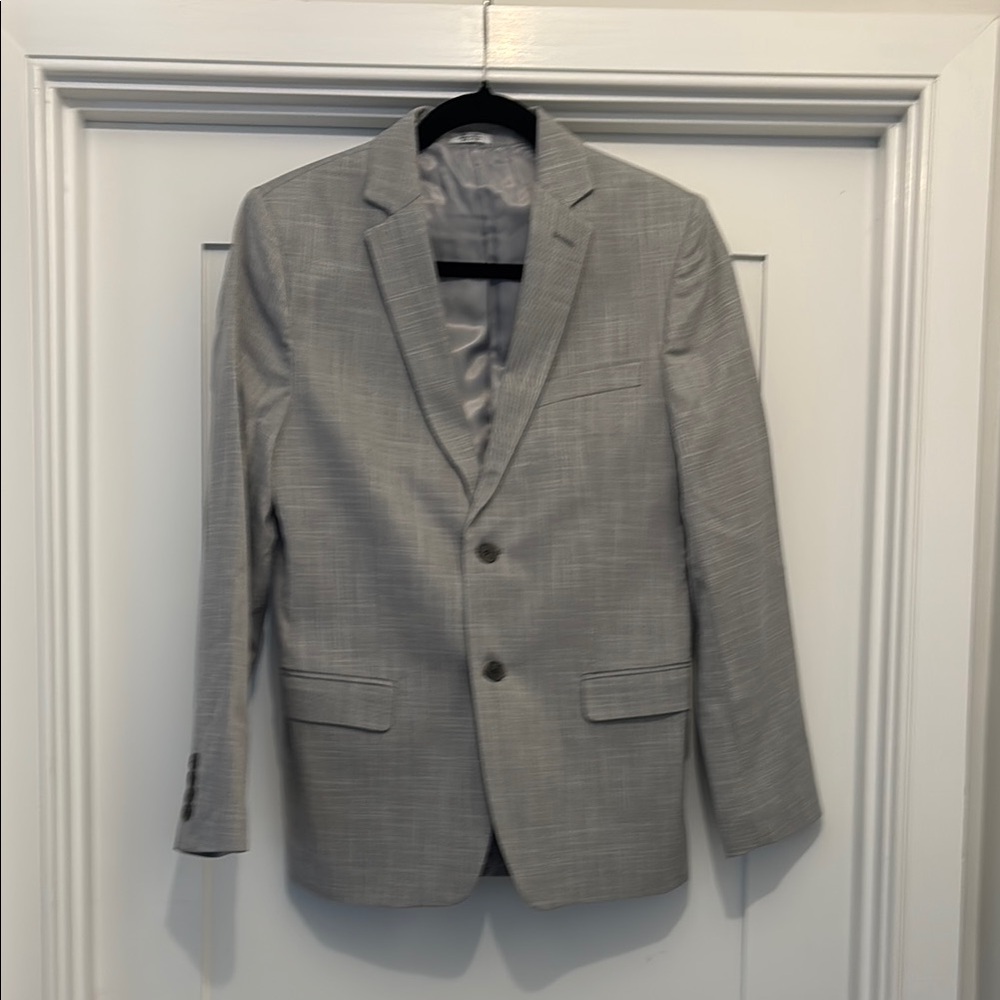 Calvin Klein Gray Sport Coat Matching Set